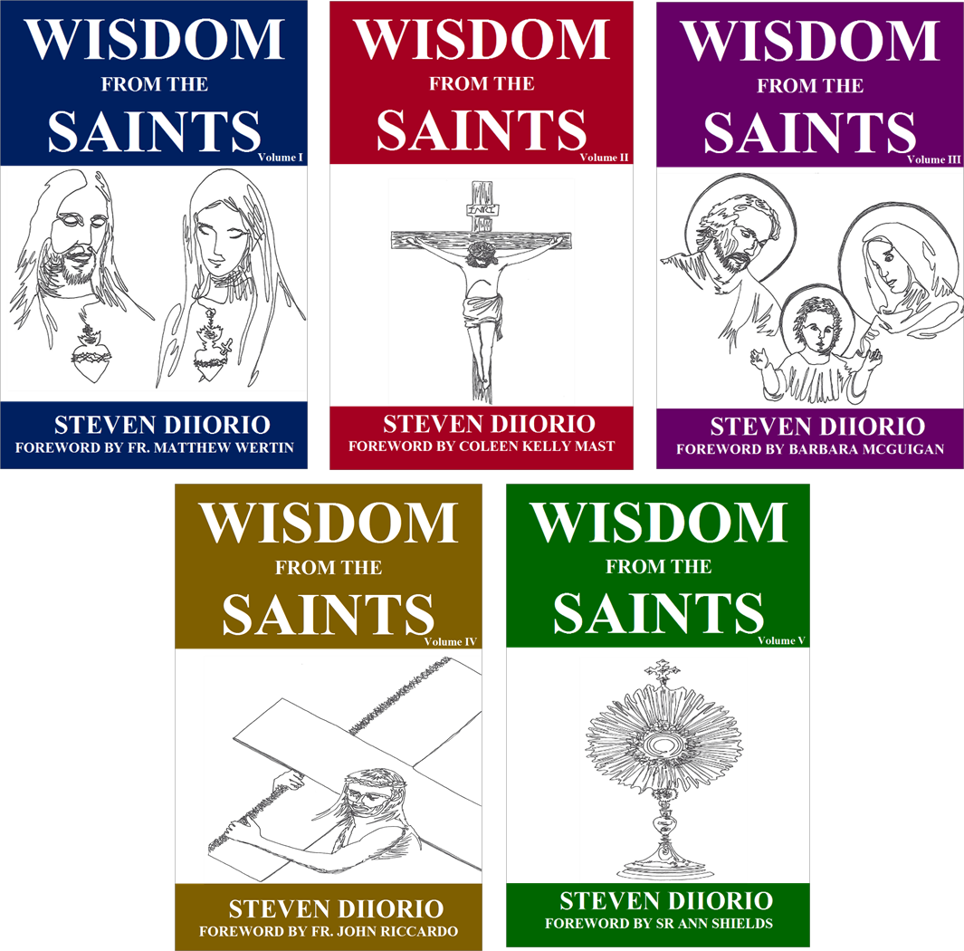 Wisdom From The Saints 5-Volume Book Set - English